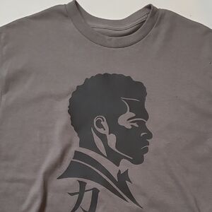Men's Gray Graphic T-Shirt